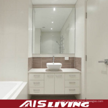 Vanidad del espejo de los gabinetes de baño del PVC para la venta al por mayor (AIS-B012)